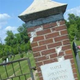 Maple Sheyenne Cemetery