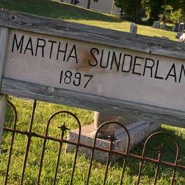 Martha Sunderland Cemetery