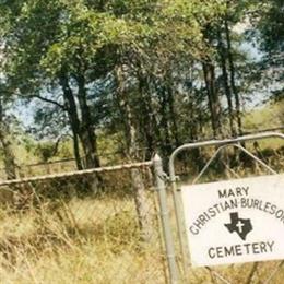 Mary Christian-Burleson Cemetery