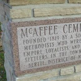 McAffee Cemetery