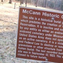McCann Cemetery