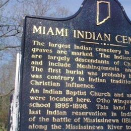 Miami Indian Cemetery