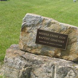 Middle Creek Zion Baptist Church Cemetery