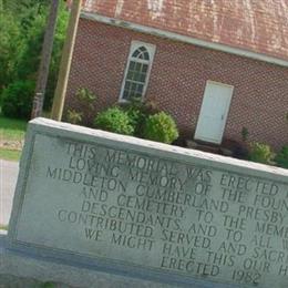 Middleton Cumberland Presbyterian Church Cemetery