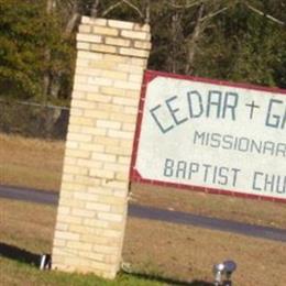 Cedar Grove Missionary Baptist Church Cemetery