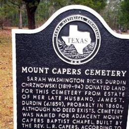 Mount Capers Cemetery