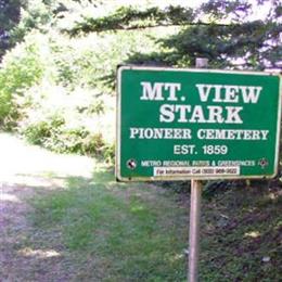 Mount View Stark Pioneer Cemetery