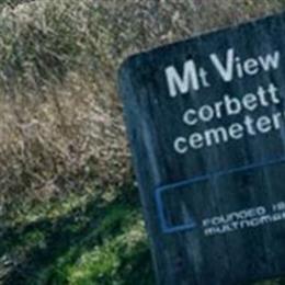 Mountain View Corbett Cemetery