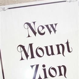 New Mount Zion Cemetery