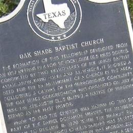 Oak Shade Cemetery