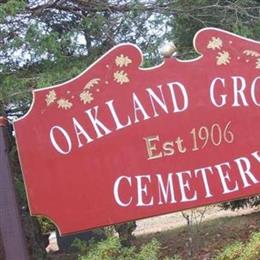 Oakland Grove Cemetery