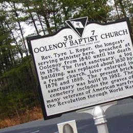Oolenoy Baptist Church