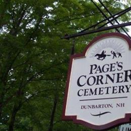 Pages Corner Cemetery