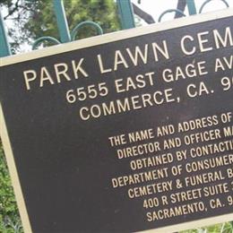 Park Lawn Memorial Park