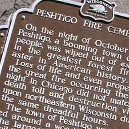 Peshtigo Fire Cemetery