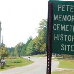 Peters Memorial Cemetery Historic Site