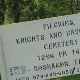 Pilgrims, Knights and Daughters Cemetery