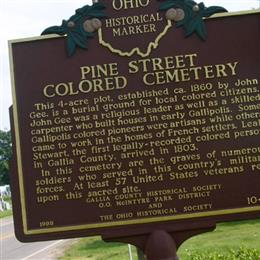 Pine Street Colored Cemetery