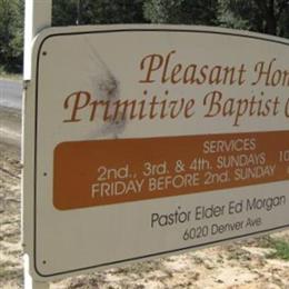 Pleasant Home Primitive Baptist Cemetery