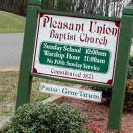 Pleasant Union Baptist Cemetery