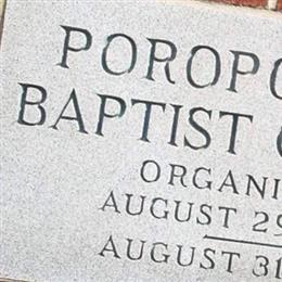 Poroporone Baptist Church Cemetery