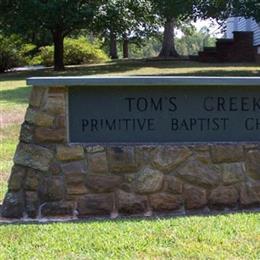 Toms Creek Primitive Baptist Church Cemetery