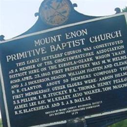Mount Enon Primitive Baptist Church Cemetery