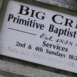 Big Creek Primitive Baptist Church Cemetery