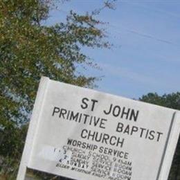 Saint John Primitive Baptist Church Cemetery