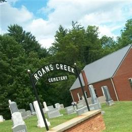 Roans Creek Primitive Baptist Church Cemetery
