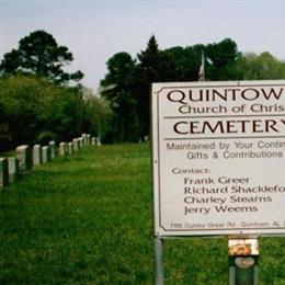 Quintown Church of Christ Cemetery