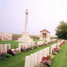 Raperie British Cemetery, Villemontoire