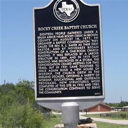 Rocky Creek Cemetery