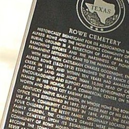 Rowe Cemetery