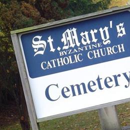 Saint Marys Byzantine Catholic Cemetery