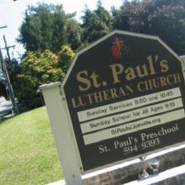 Saint Pauls Lutheran Church Cemetery