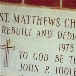 Saint Matthews Church of God Cemetery