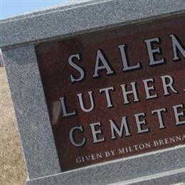 Salem Lutheran Cemetery (Eden Twp)