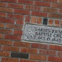 Sardis Primitive Baptist Church Cemetery