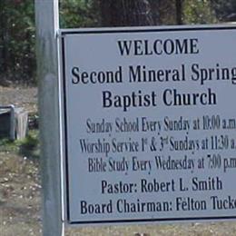 Second Mineral Springs Baptist Church