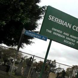 Serbian United Benevolent Society Cemetery