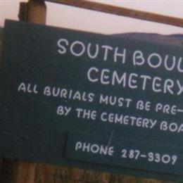 South Boulder Cemetery