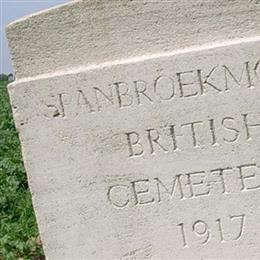 Spanbroekmolen British Cemetery