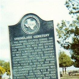 Springlake Cemetery
