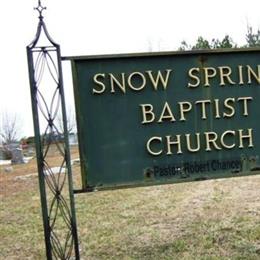 Snow Springs Baptist Church Cemetery