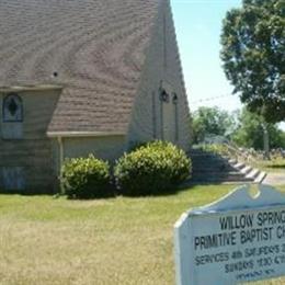 Willow Springs Primitive Baptist Church Cemetery