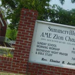 Summerville AME Zion Church Cemetery
