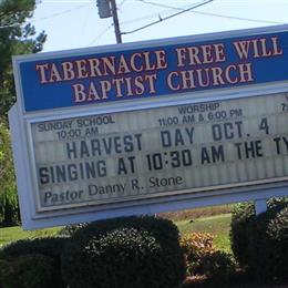 Tabernacle Free Will Baptist Church Cemetery