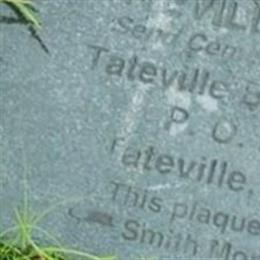 Tateville Church Cemetery