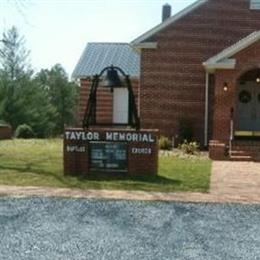 Taylor Memorial Baptist Church Cemetery